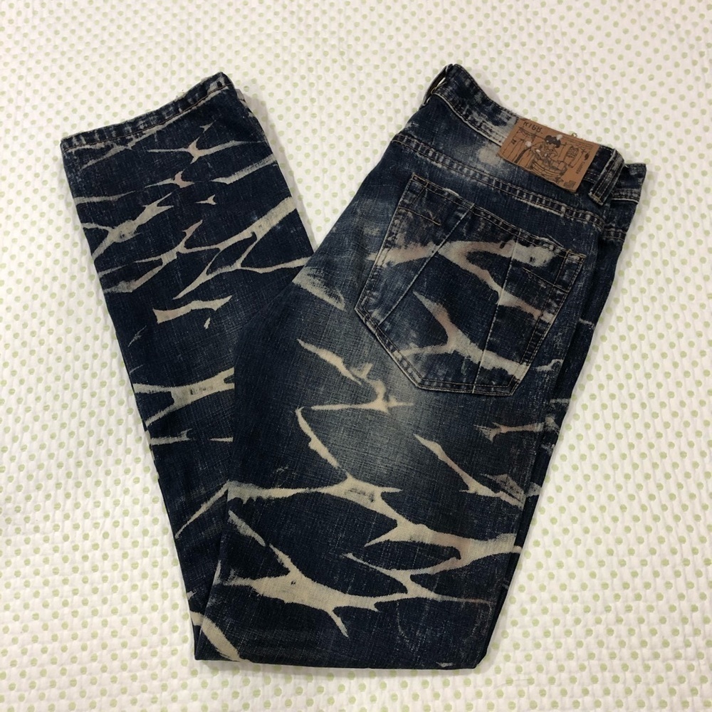 RTGB MENS COOL STRAIGHT LEG JEANS SZ 36W 34L